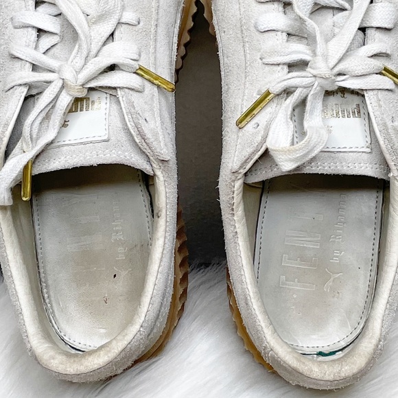 Puma X Fenty by Rihanna Suede Creepers Sneakers - Picture 8 of 11